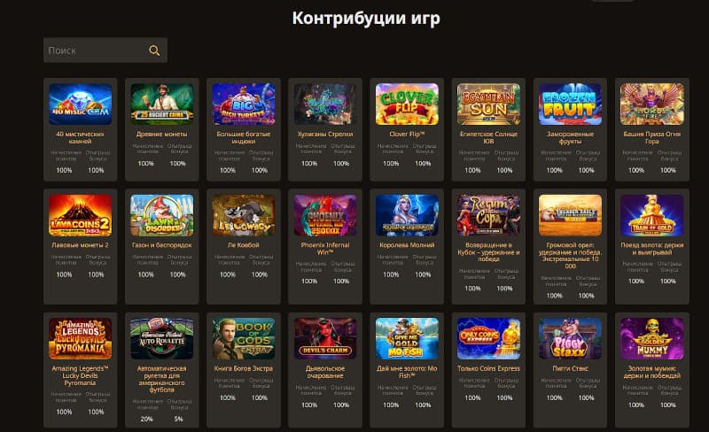 Слоты для открутки вейджера в казино Play Fortuna