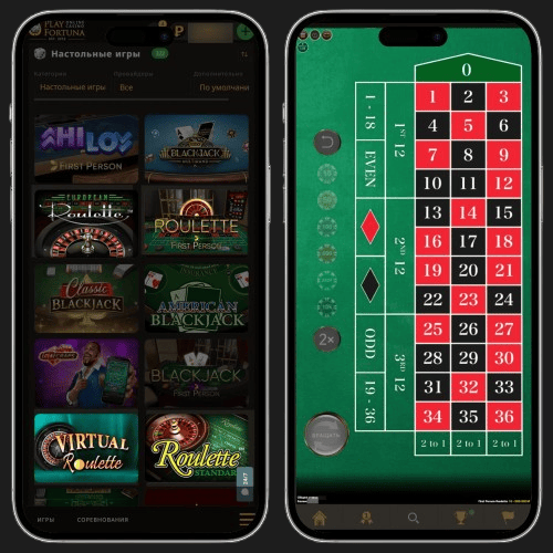 Рулетка в казино